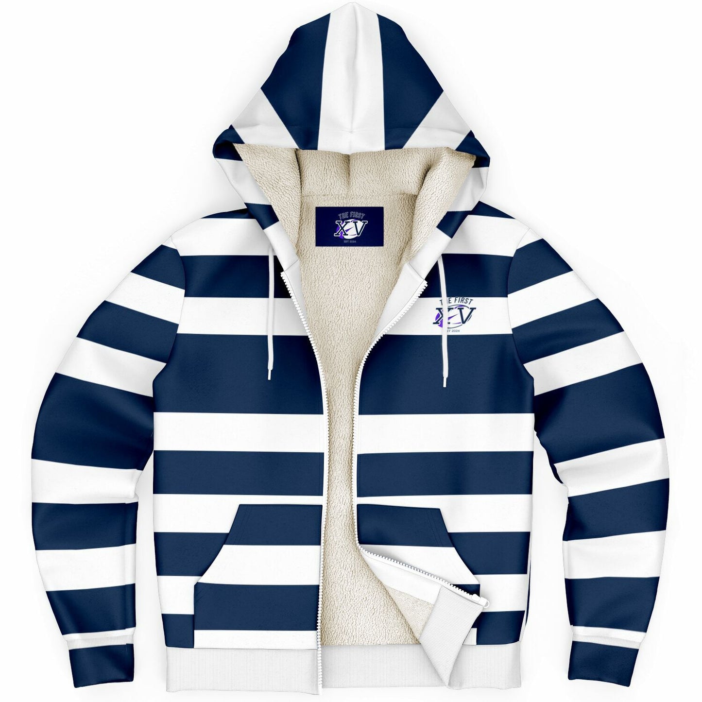 The First XV Rugby International Personalized Micro-fleece Hoodie