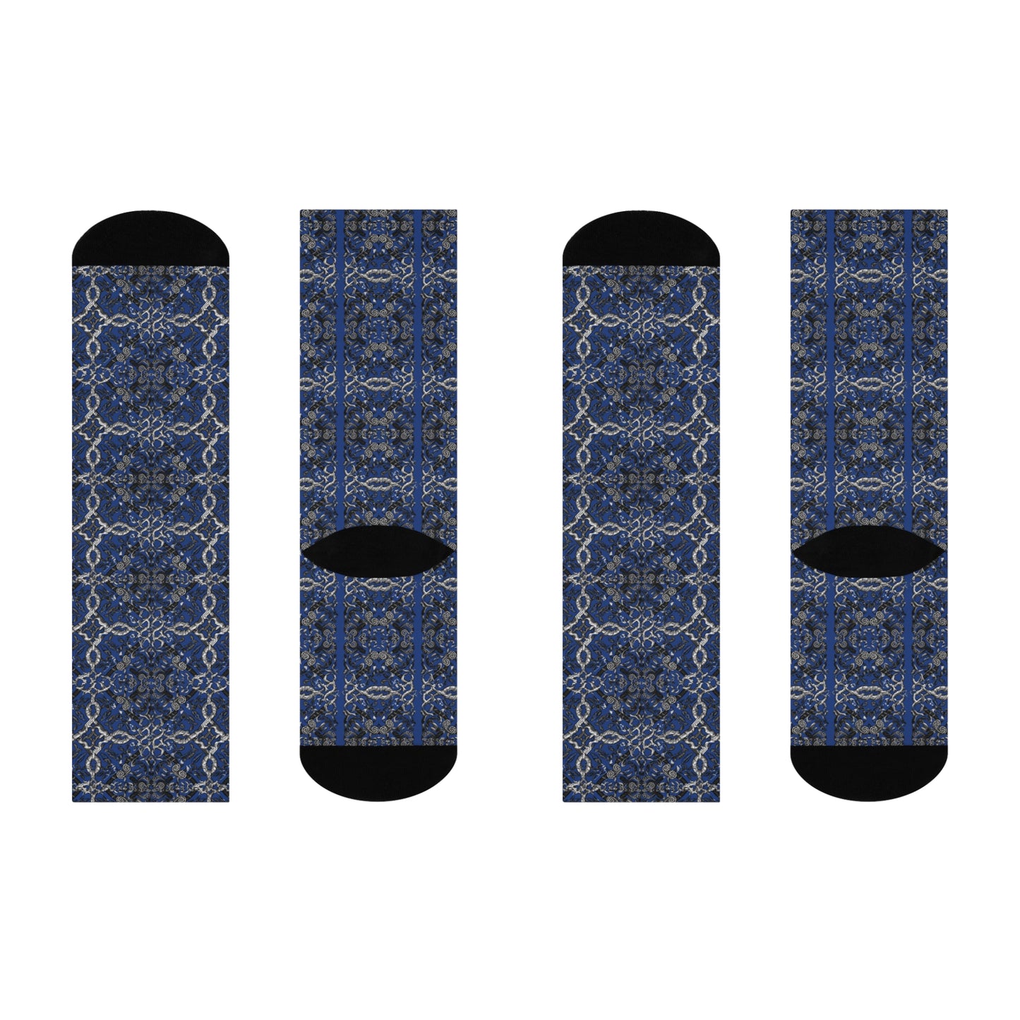 The First XV Crew Socks - Celtic Edition Navy Blue