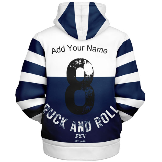 The First XV Rugby International Personalized Micro-fleece Hoodie