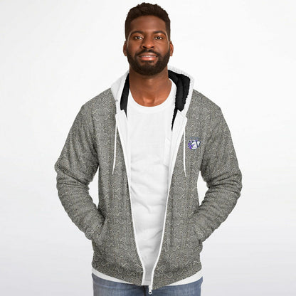 The First XV Warrior Range Micro-fleece Zip Hoodie