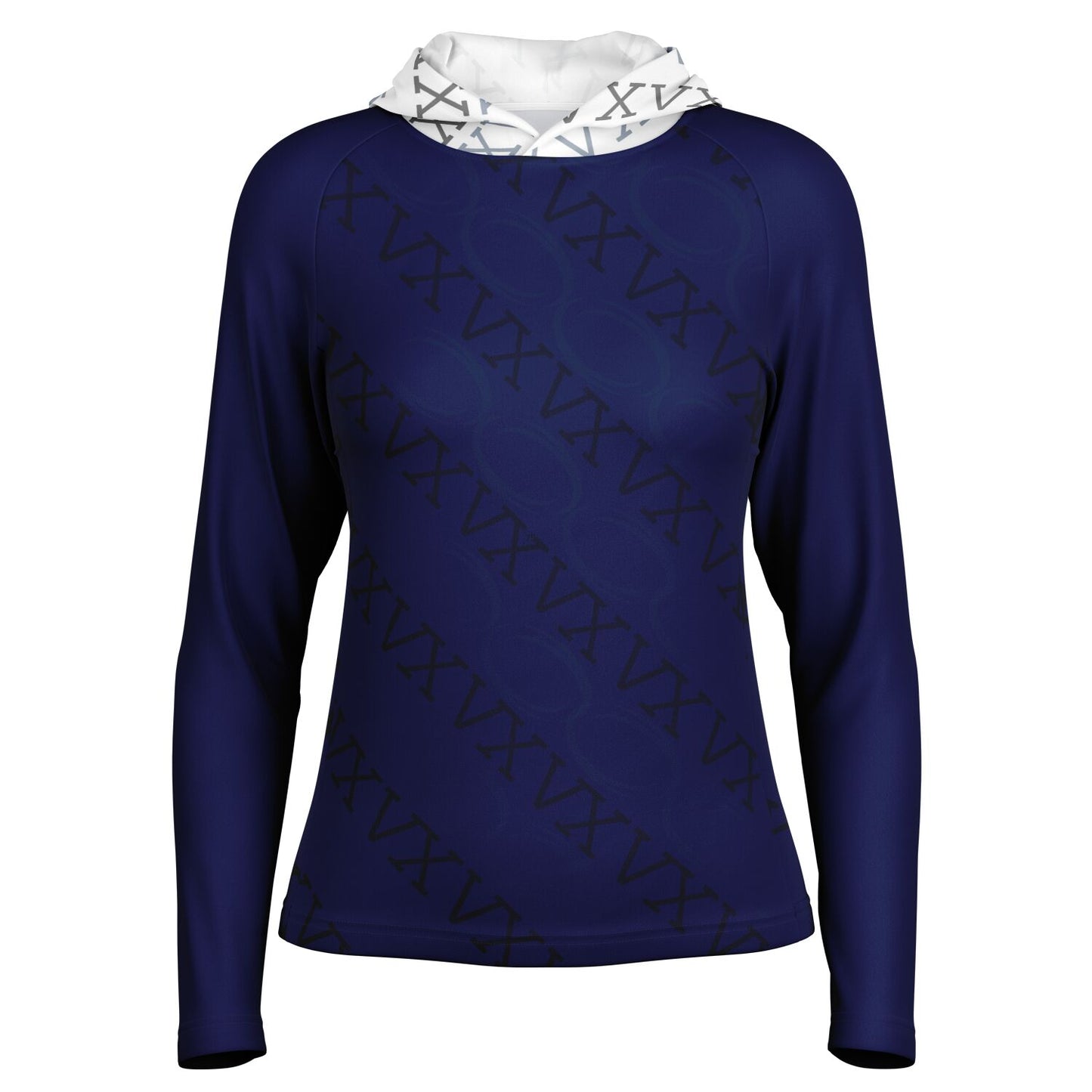 The First XV Women's Long Sleeve Hooded Performance Shirt