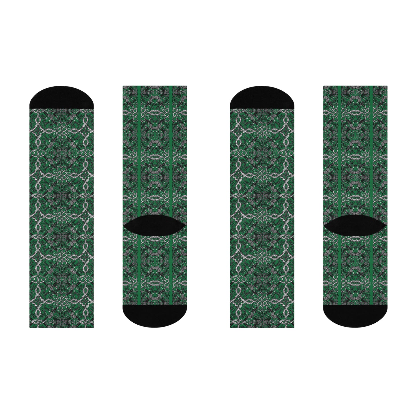 The First XV Crew Socks - Celtic Edition Green