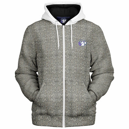 The First XV Warrior Range Micro-fleece Zip Hoodie