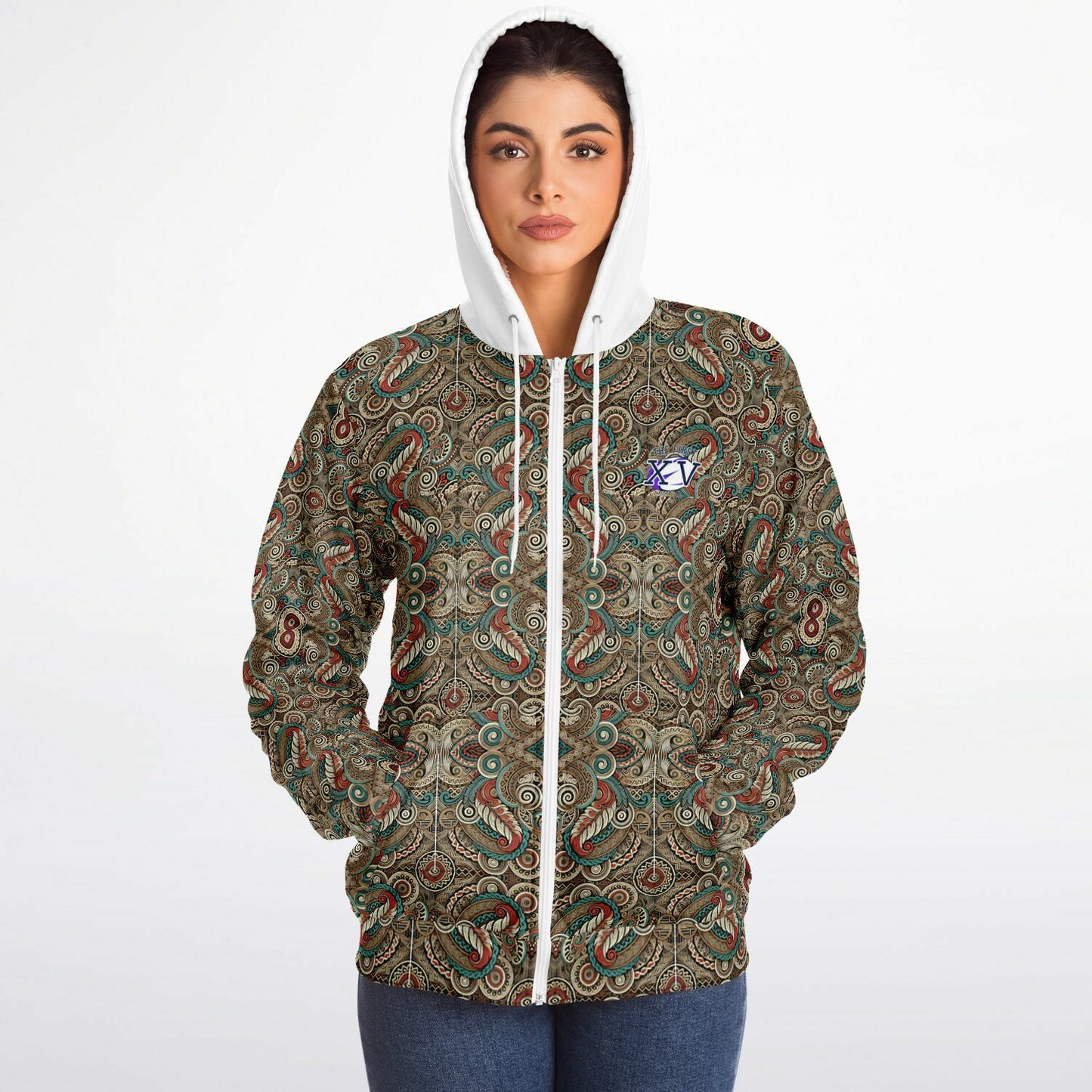 The First XV Warrior Edition Micro-fleece Zip Hoodie