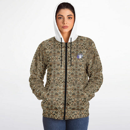 The First XV Warrior Range Micro-fleece Zip Hoodie