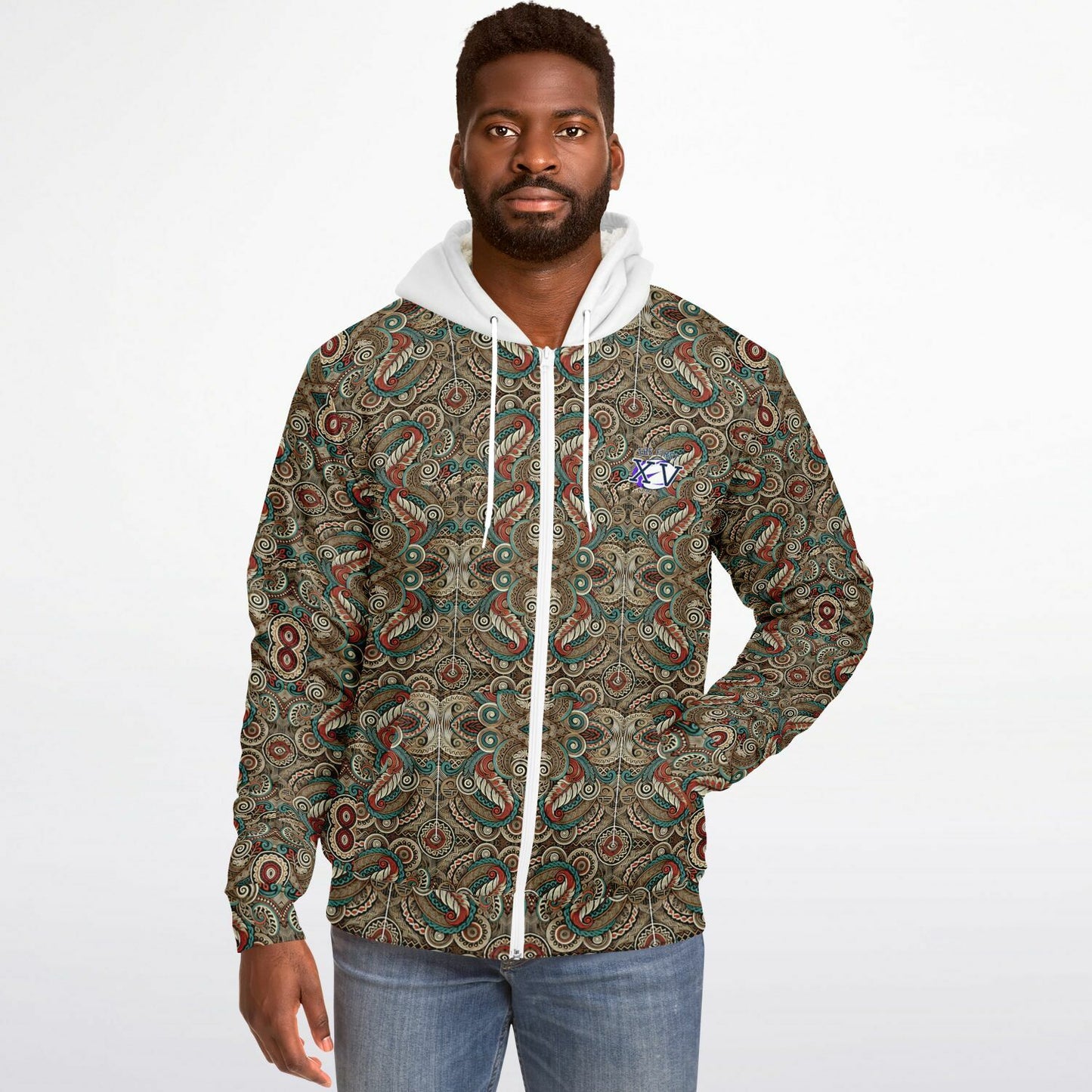 The First XV Warrior Edition Micro-fleece Zip Hoodie