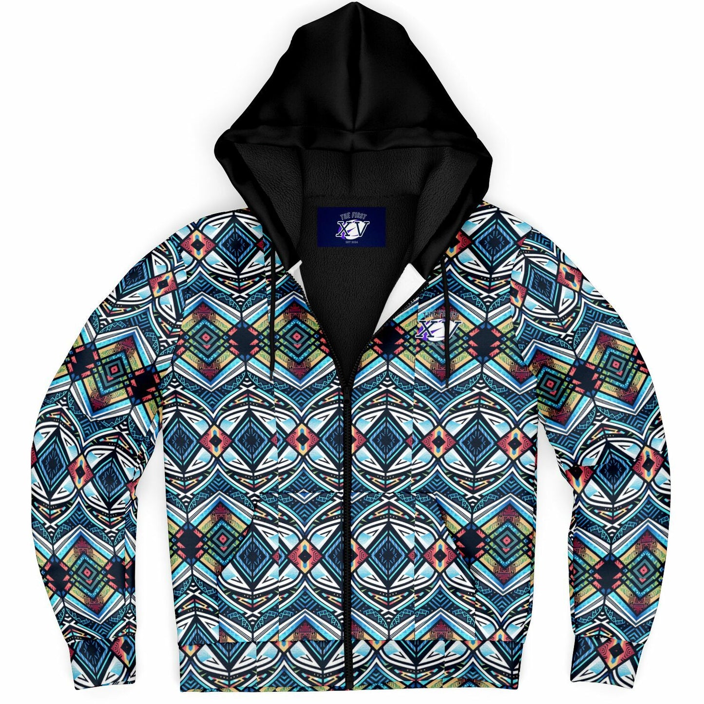 The First XV Warrior Range Micro-fleece Hoodie  copy